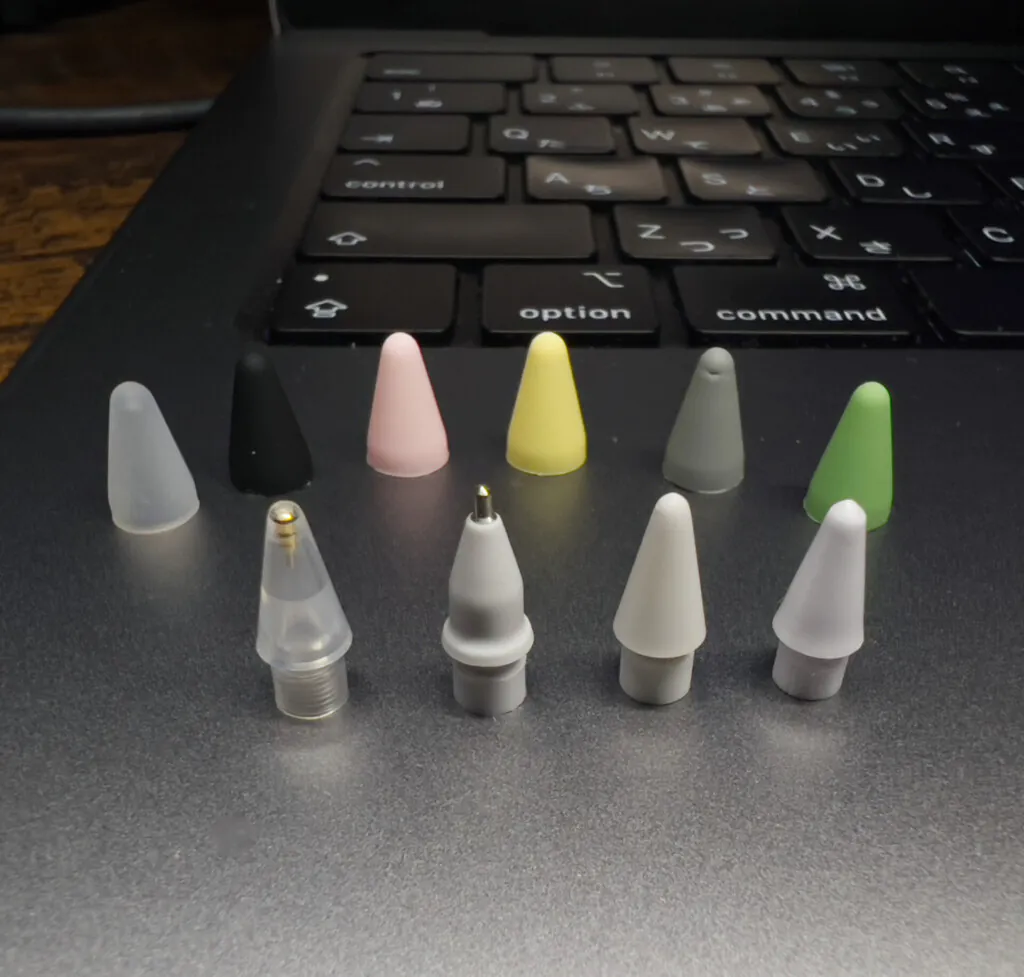 交換ペン先には多種多様な種類があります。
